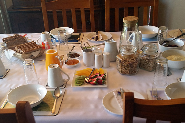 Bed and Breakfast Coromandel - Jacaranda Lodge - Food Bed and Breakfast Coromandel - Jacaranda Lodge - Food